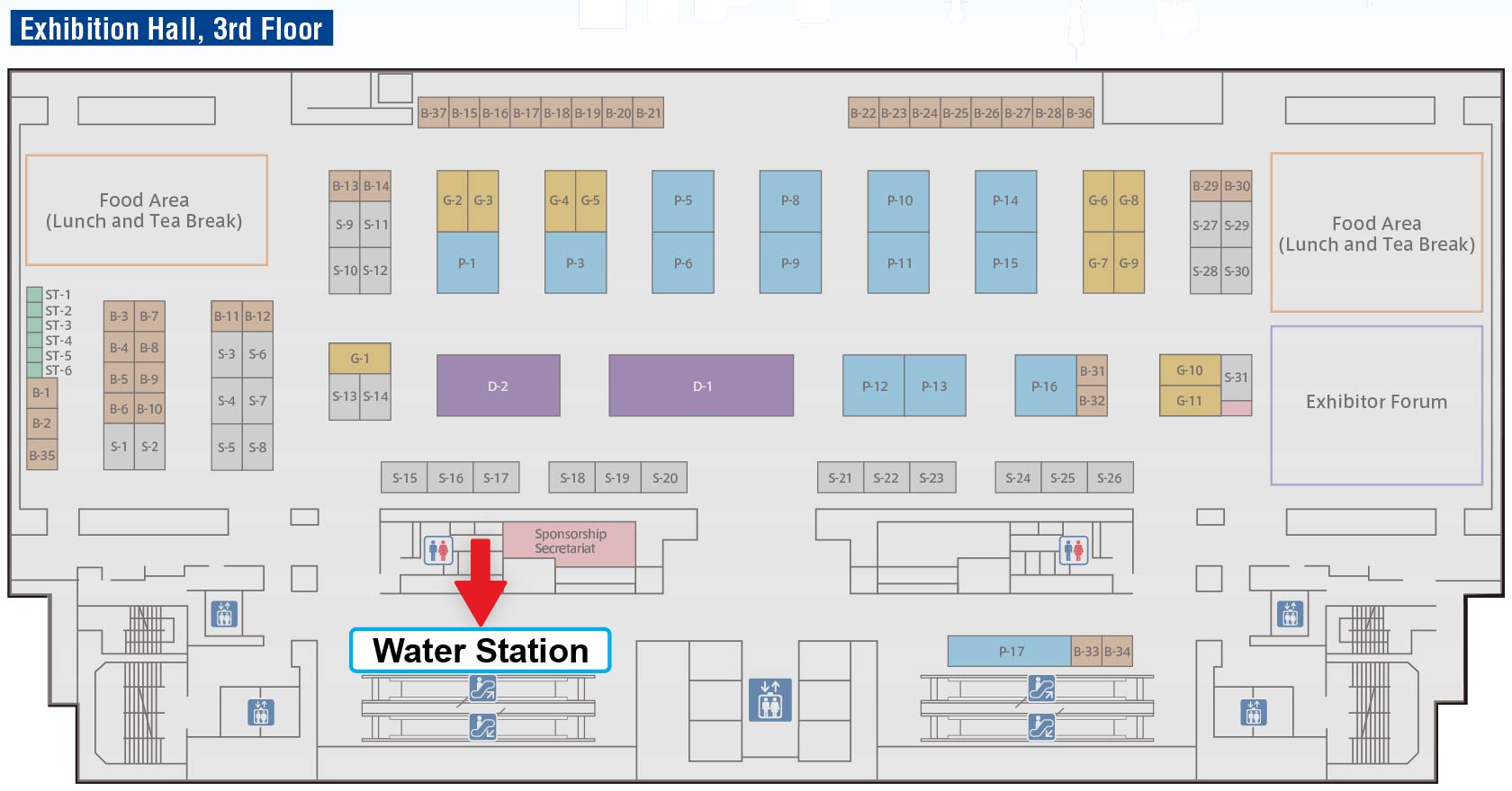 Water Stations Area